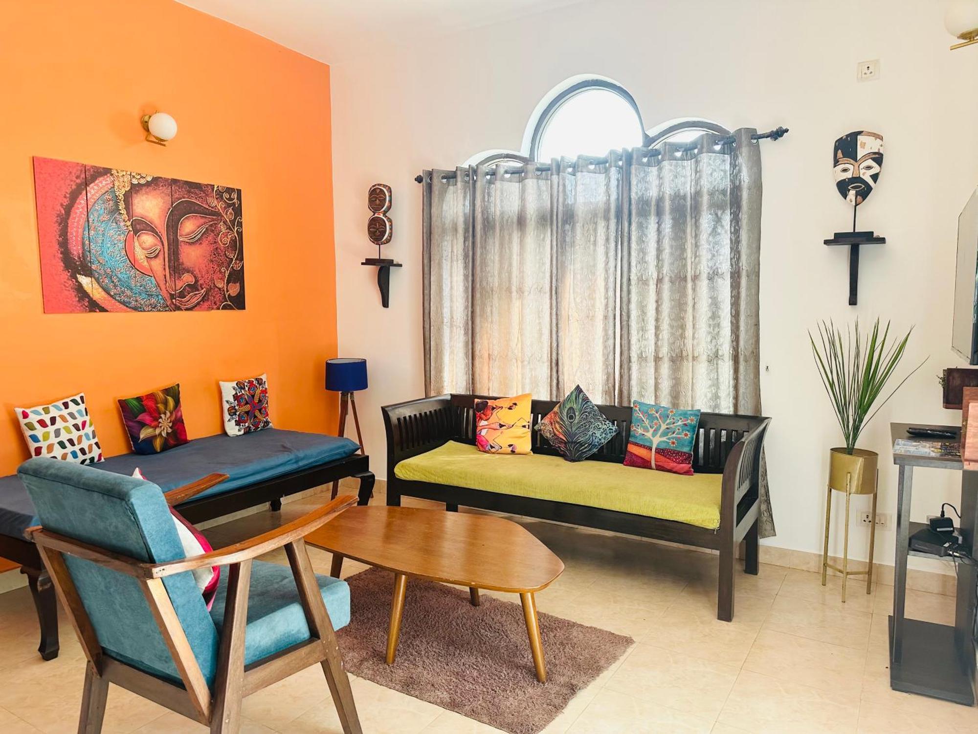 Gr Stays - Duplex 3Bhk Villa With Pool Arpora I Baga Beach 5 Mins Luaran gambar